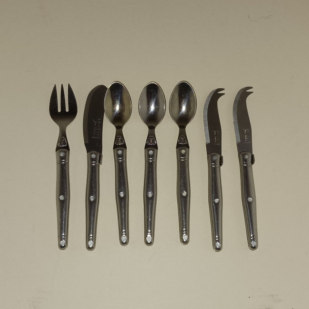 Laguiole Stainless Steel Cheese Forks / Knives, Spreaders & Spoons, …